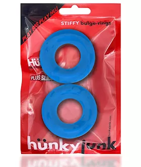 Stiffy 2-pack Bulge Cockrings Teal Ice