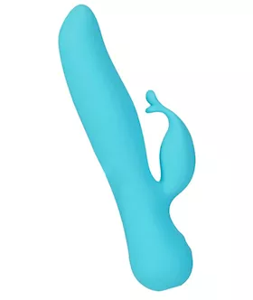 Swan The Kissing Swan Rotating and Vibrating Blue