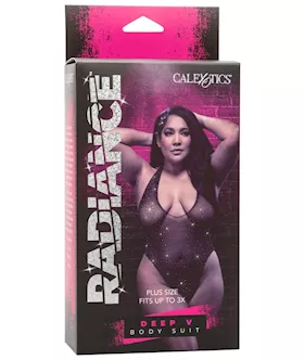 Radiance Plus Size Deep V Body Suit