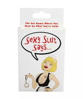 Sexy Slut Says Card Game
