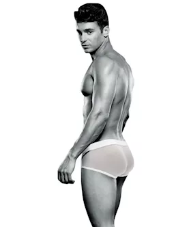 Envy Bulge Trunk - White - M/l Bx