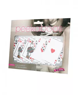 Peekaboo Queens And Aces White