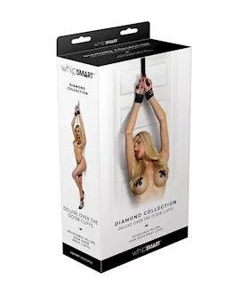 Whipsmart Diamond Over Door Cuffs Blk