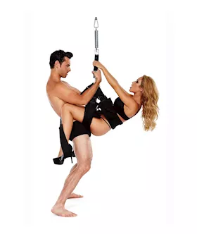 Whipsmart Diamond Pleasure Swing Blk