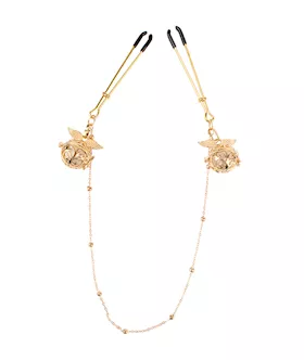 Playful Coquette Nipple Clamp And Plug Kit