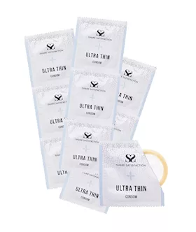 Share Satisfaction Ultra Thin Condoms - 500 Bulk Pack