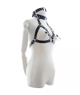 Kinki Bondage Harness With Nipple Clamps