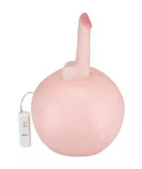 Lux F Inflatable Sex Ball wVibe Dildo