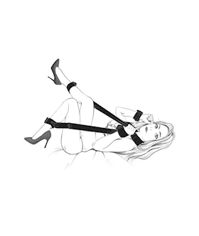 Lockink Leg Spreader Strap Set