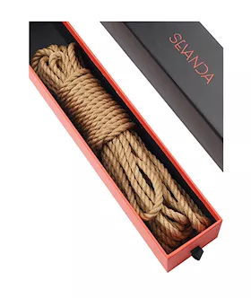 Sevanda Natural Hand-twisted Hemp Bondage Rope