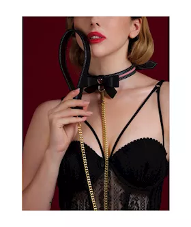 Sevanda Love Heart Butterfly Leash & Collar Set