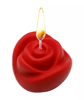 Yeahwow Flaming Rose Drip Candle