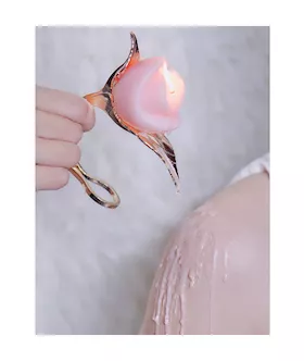 Yeahwow Flaming Rose Drip Candle