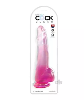 King Cock Clear wBalls