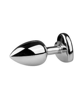 Easytoys Small Heart-shaped Jewelled Butt Plug