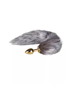 EasyToys Small Plush Fur Fox Tail Plug