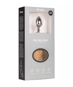 Easytoys Medium Premium Fur Fox Tail Plug