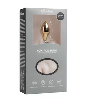 Easytoys Small Luxury Fur Fox Tail Plug