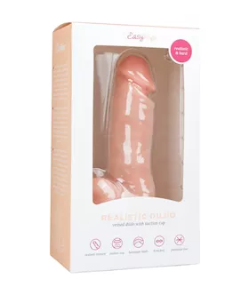 Easytoys Realistic Suction Cup Dildo With Balls