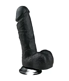 EasyToys Realistic Suction Cup Dildo with Balls