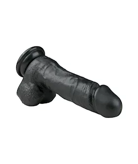 Easytoys Realistic Suction Cup Dildo With Balls