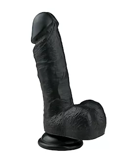 EasyToys Realistic Suction Cup Dildo with Balls