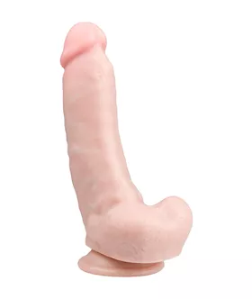 EasyToys Realistic Suction Cup Dildo with Balls