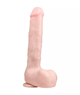 EasyToys Realistic Suction Cup Dildo with Balls