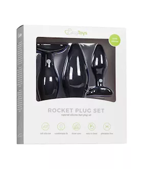 Easytoys Rocket Butt Plug Set