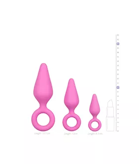 Easytoys Pointy Butt Plug Set