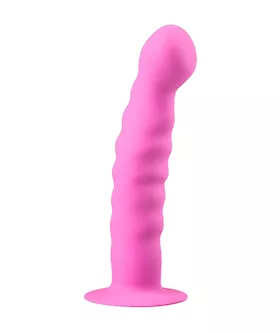 EasyToys Ribbed Dong Suction Cup Dildo