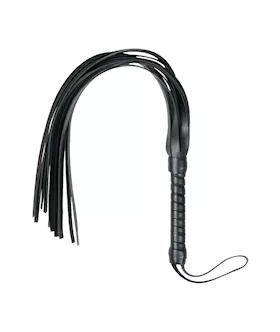 EasyToys Small Leather Flogger Whip