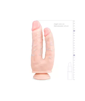 Easytoys Double Dong Double Penetration Dildo 25cm