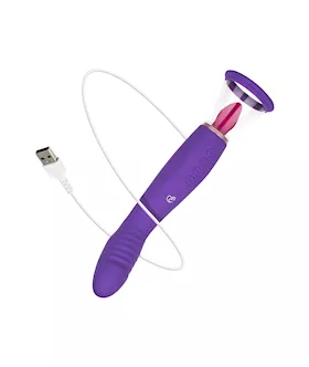 Easytoys Pleasure Pump With G-spot Vibrator