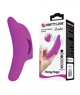 Pretty Love Delphini Dolphin Honey Finger Vibe