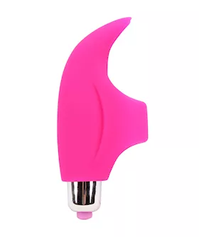 Kinky Silicone Finger Vibrator