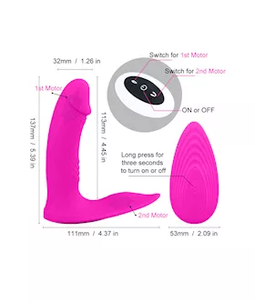 Amore Finnster Wearable Vibrating Dildo