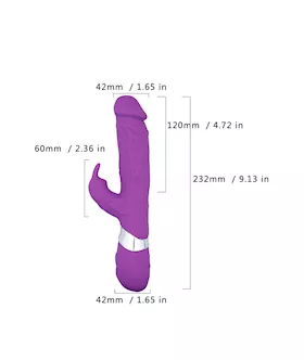Amore Surreal Rabbit Vibrating Dildo