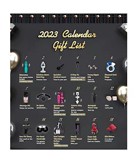Chisa Novelties Adult Christmas Advent Calendar