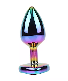 Rainbow Heart Gem Plug