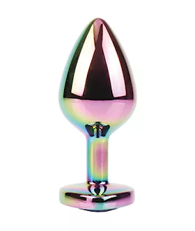 Rainbow Heart Gem Plug
