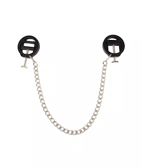 Nipple Chain with Screwable Clamps