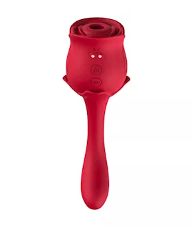 Amore Frisky Flower With Stem Rose Suction Vibe