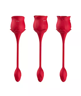 Amore Frisky Flower With Love Egg Rose Suction Vibe