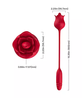 Amore Frisky Flower With Thrusting Tail Licking Rose Suction Vibe