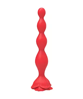 Amore Pleasure Petals Vibrating Anal Beads