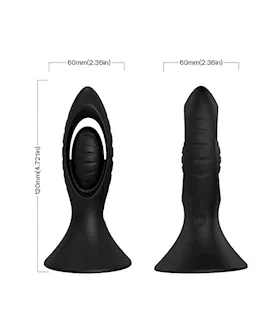 Amore Horny Hollow Remote Controlled Vibrating Butt Plug