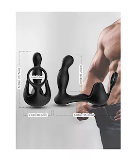 Amore Ball Catcher Prostate Vibrator With Cock Ring