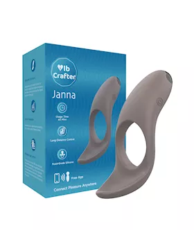 Janna Vibrating Cock Ring With App Control