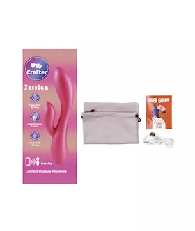 Jessica Silicone Rabbit Vibrator With App Control